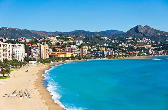 La Malagueta Beach, Malaga