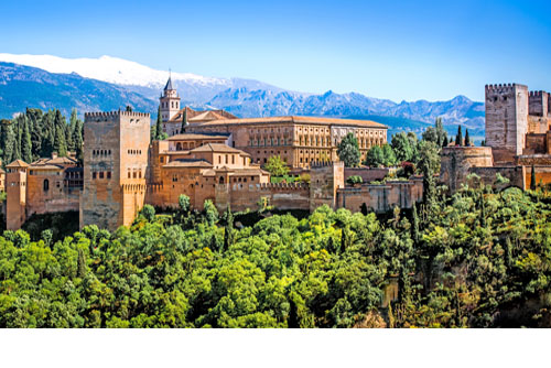 Panorámica de la Alhambra, Granada