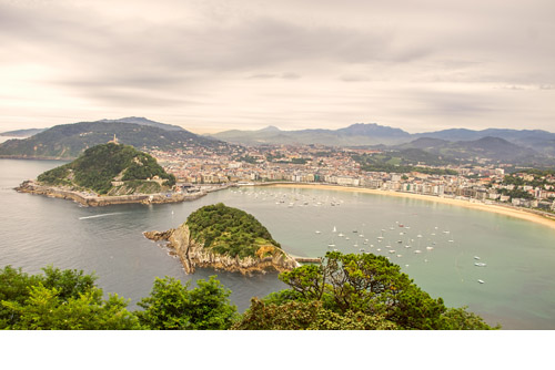 San Sebastian panorama