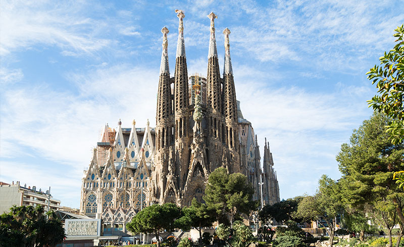 La Sagrada Familia de Gaudí, Barcelona