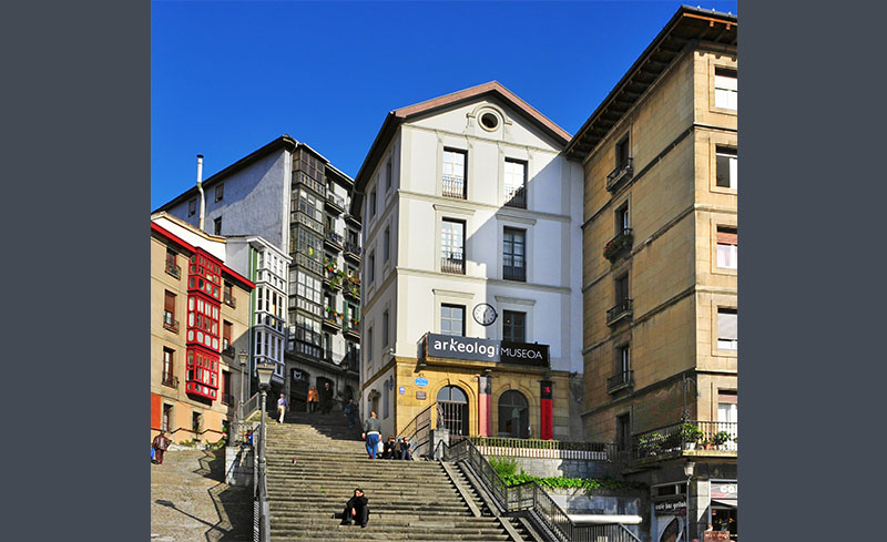 Streets of Bilbao city centre