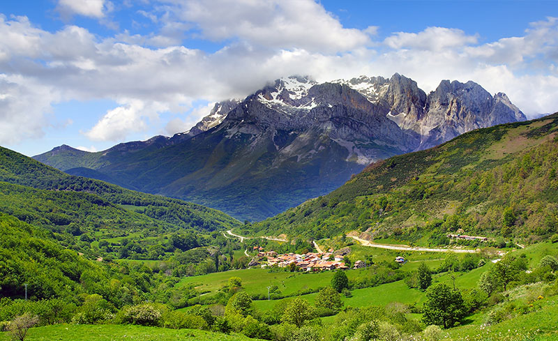 Paisajes de los Picos de Europa, Asturias