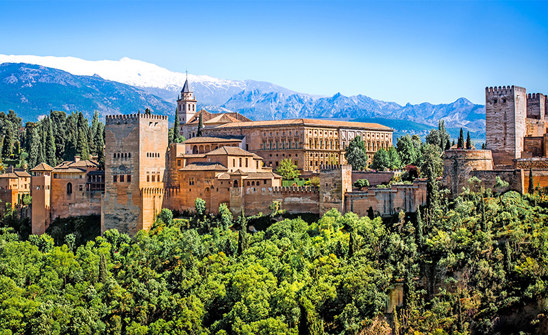Alhambra panorama, Granada