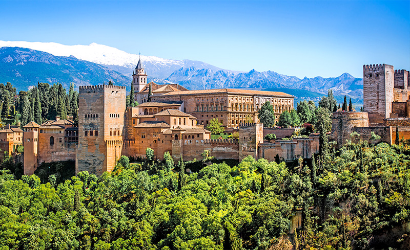 Panorámica de la Alhambra, Granada