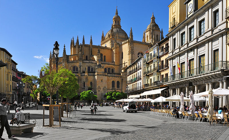 Calles y plazas de Segovia