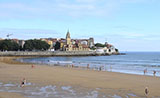 San Lorenzo beach, Gijón