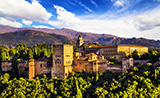 Atardecer sobre la Alhambra, Granada