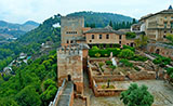 Vistas desde dentro de la Alhambra, Granada