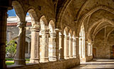 Corridors inside the cathedral, Santander