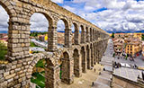 The aqueduct of Segovia