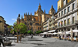 Streets and squares in Segovia